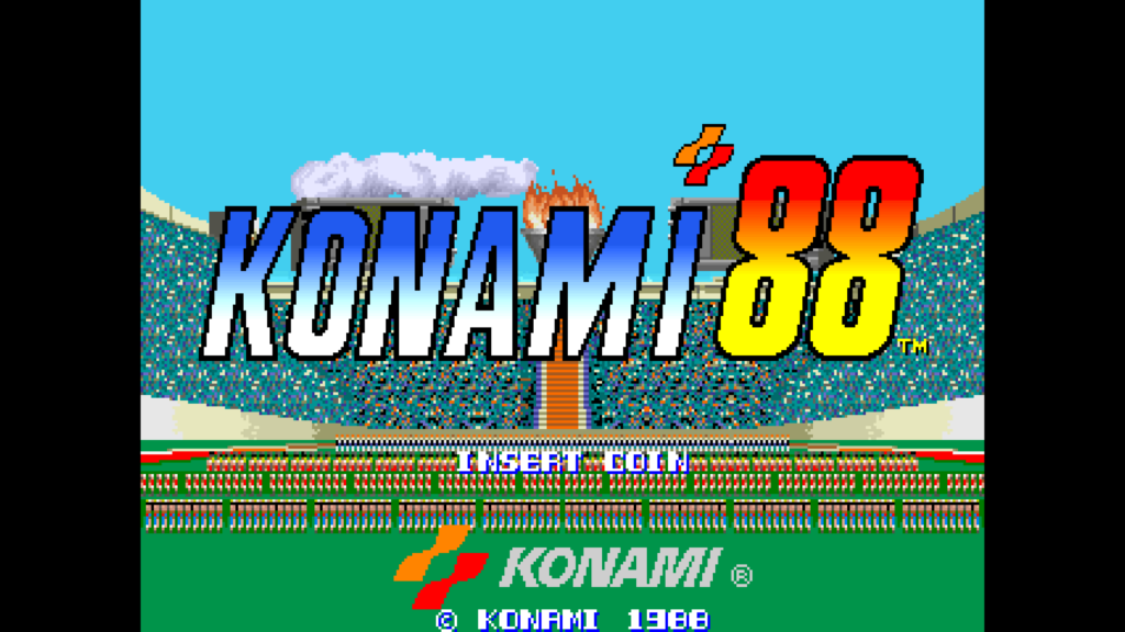 Konami '88 Title Screen