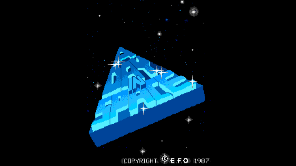 A Day In Space title screen