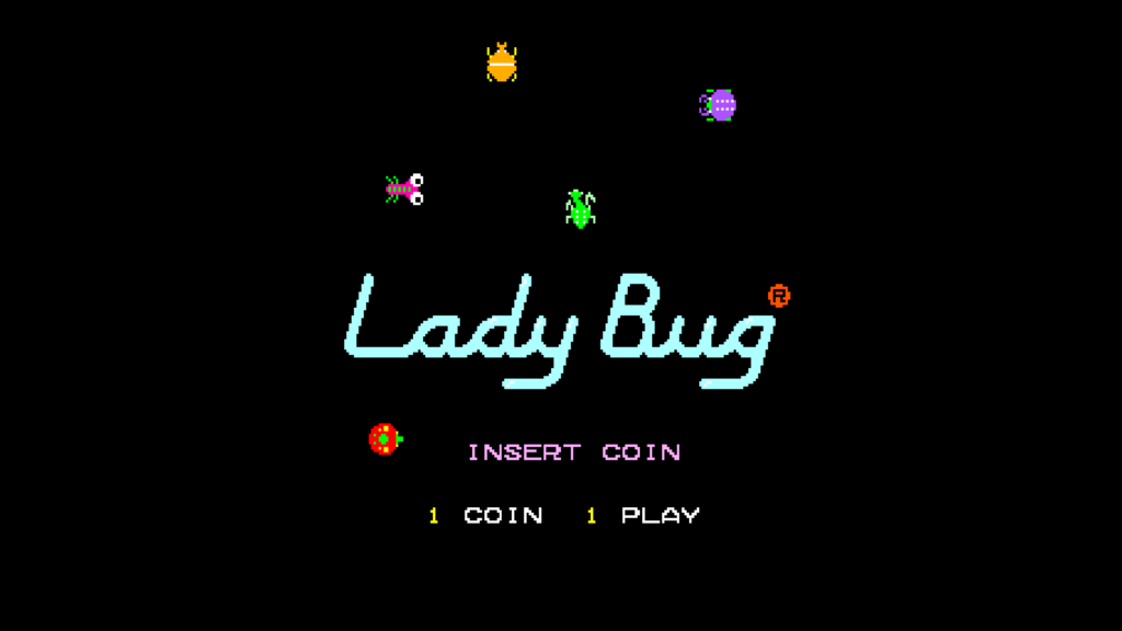 Lady Bug title screen