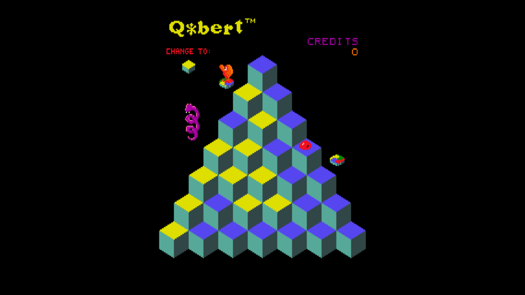 Mello Yello Q*Bert ingame