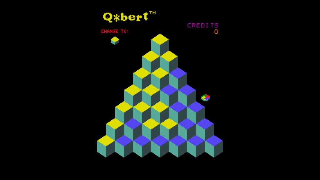 Mello Yello Q*Bert ingame