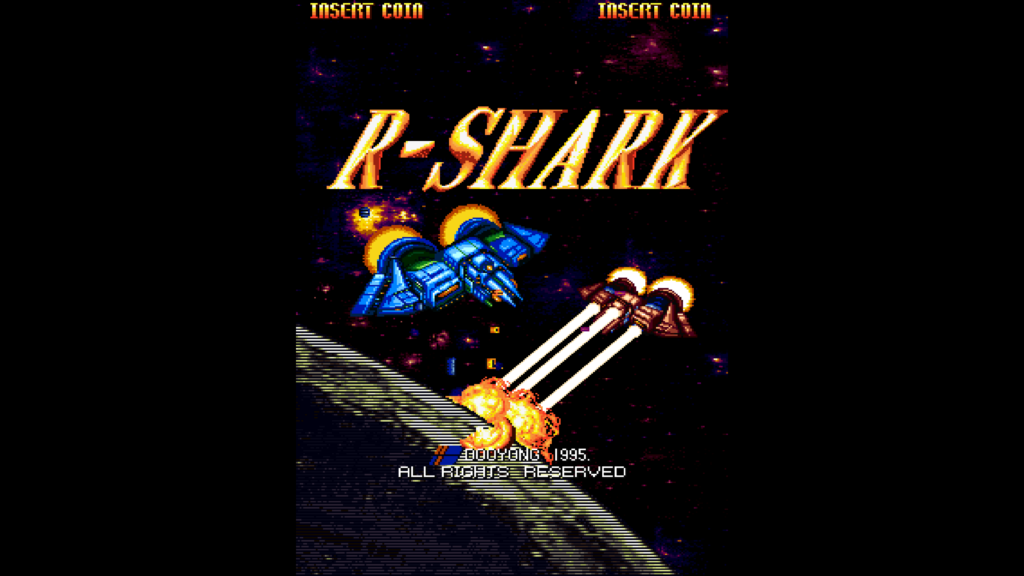 R-Shark title screen