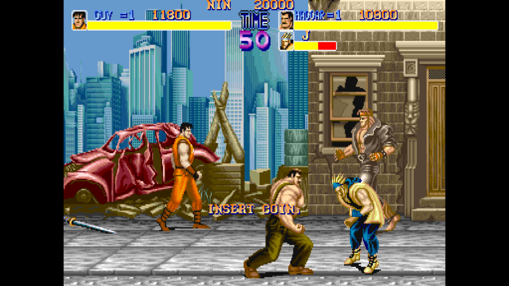 Final Fight ingame