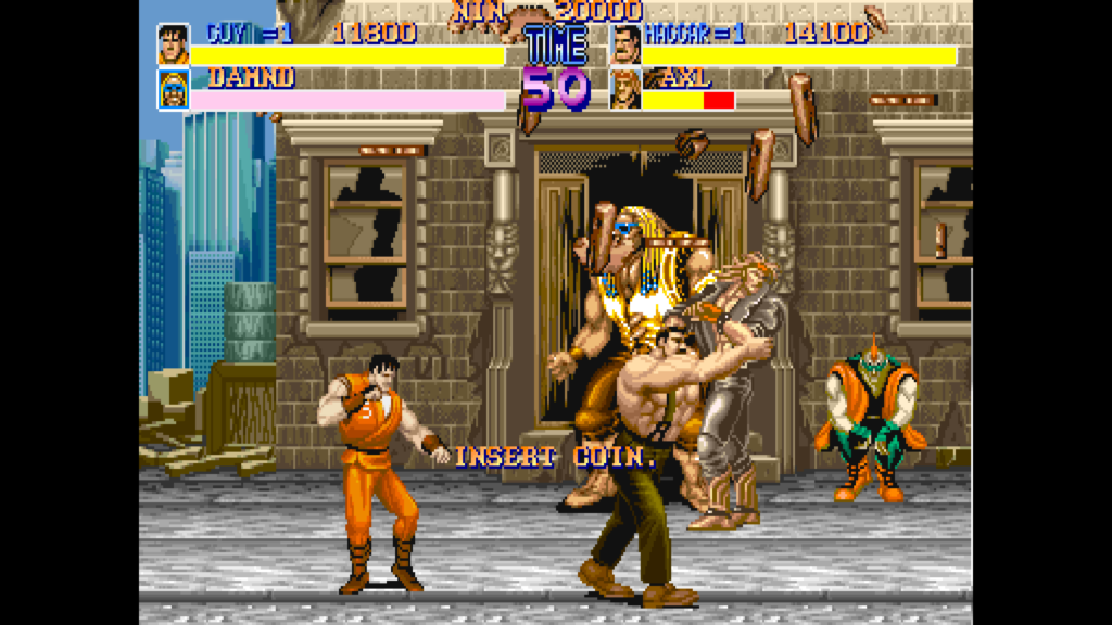 Final Fight ingame