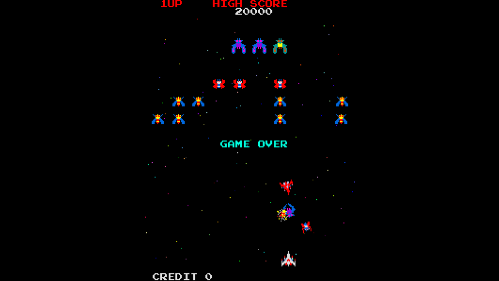 Galaga ingame