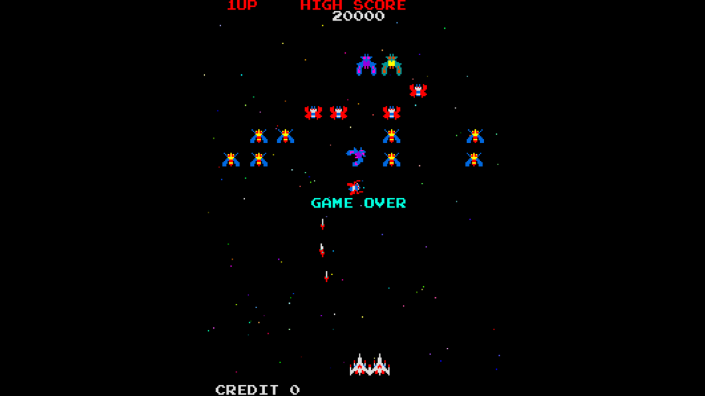 Galaga ingame