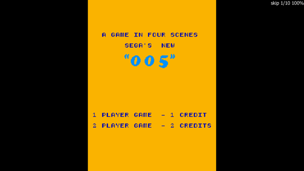 005 title screen