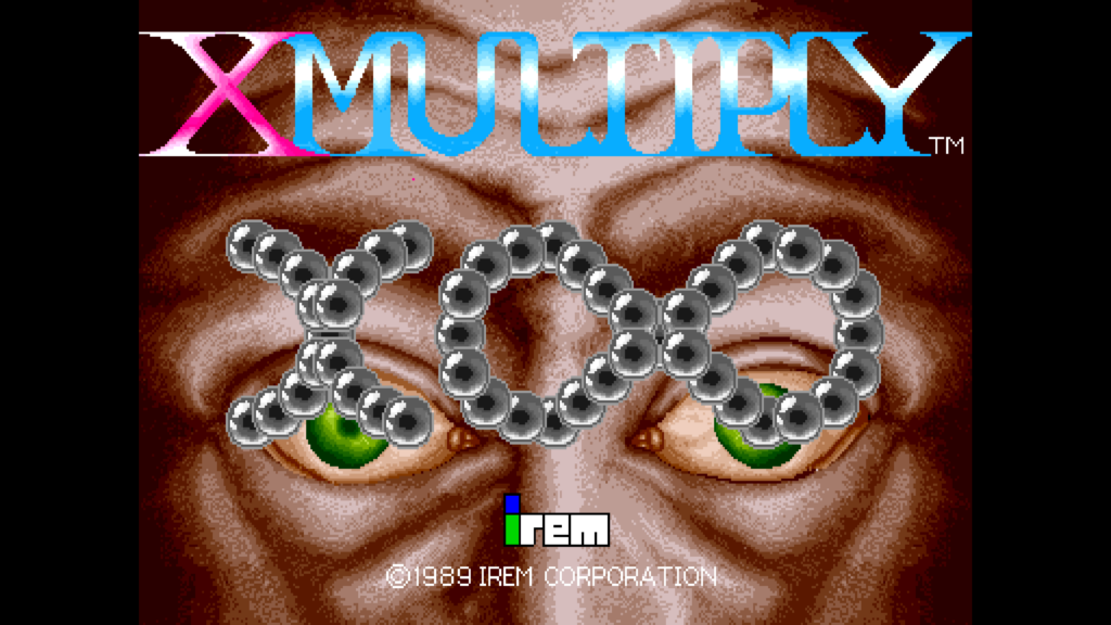 X Multiply title screen