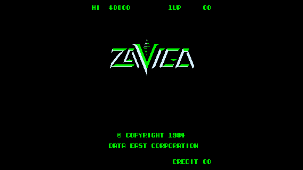 Zaviga title screen