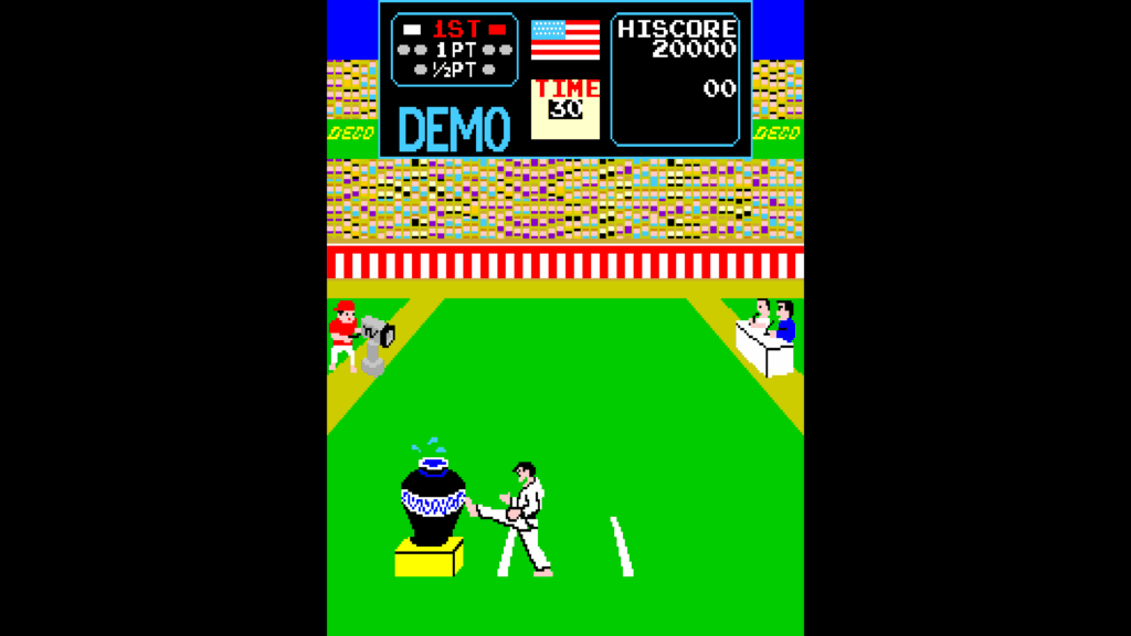 Karate Champ bonus screen