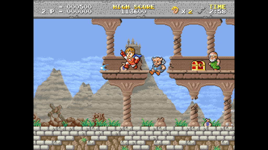 Legend of Hero Tonma ingame