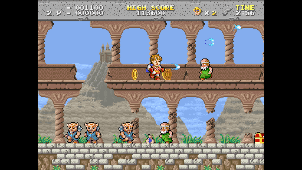 Legend of Hero Tonma ingame