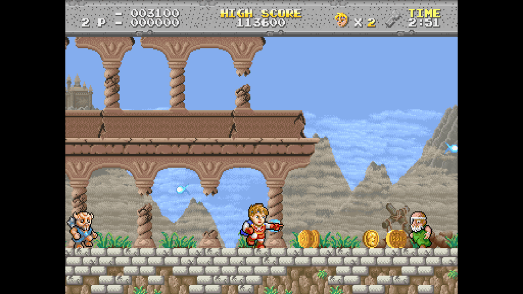 Legend of Hero Tonma ingame