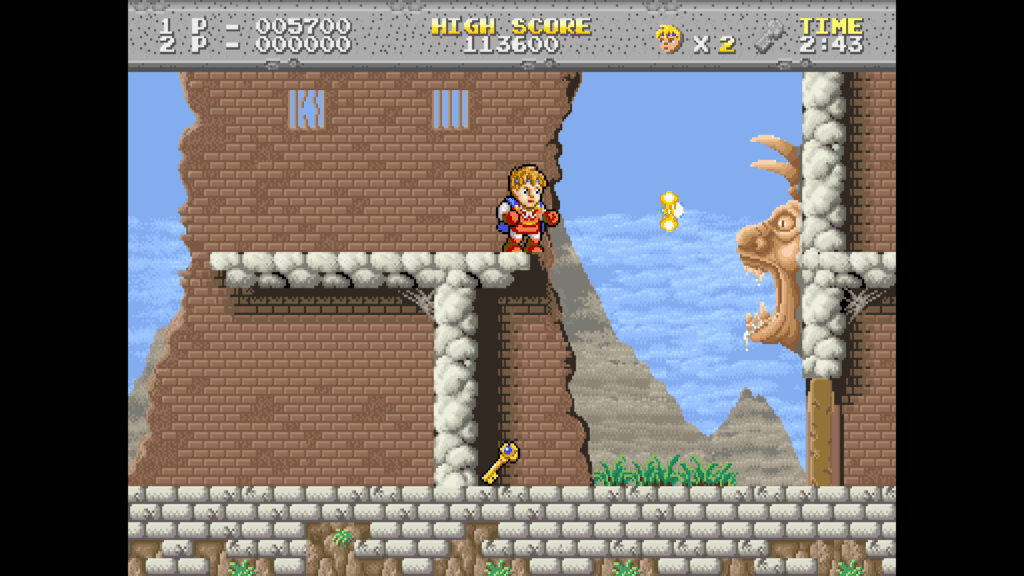 Legend of Hero Tonma ingame