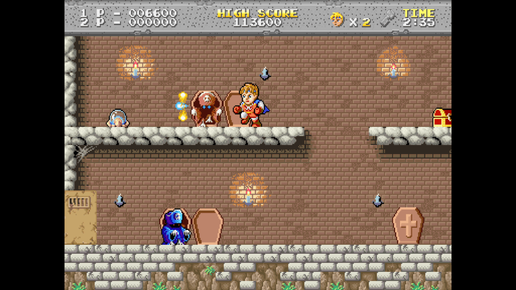 Legend of Hero Tonma ingame